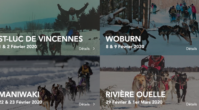 Calendrier 2020 provisoire du CACQ (Club d&rsquo;attelage de chiens du Québec)