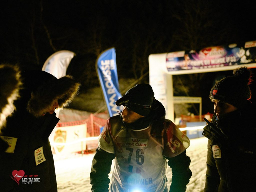 Lekkarod 2022, course de chiens de traineaux à étape en France