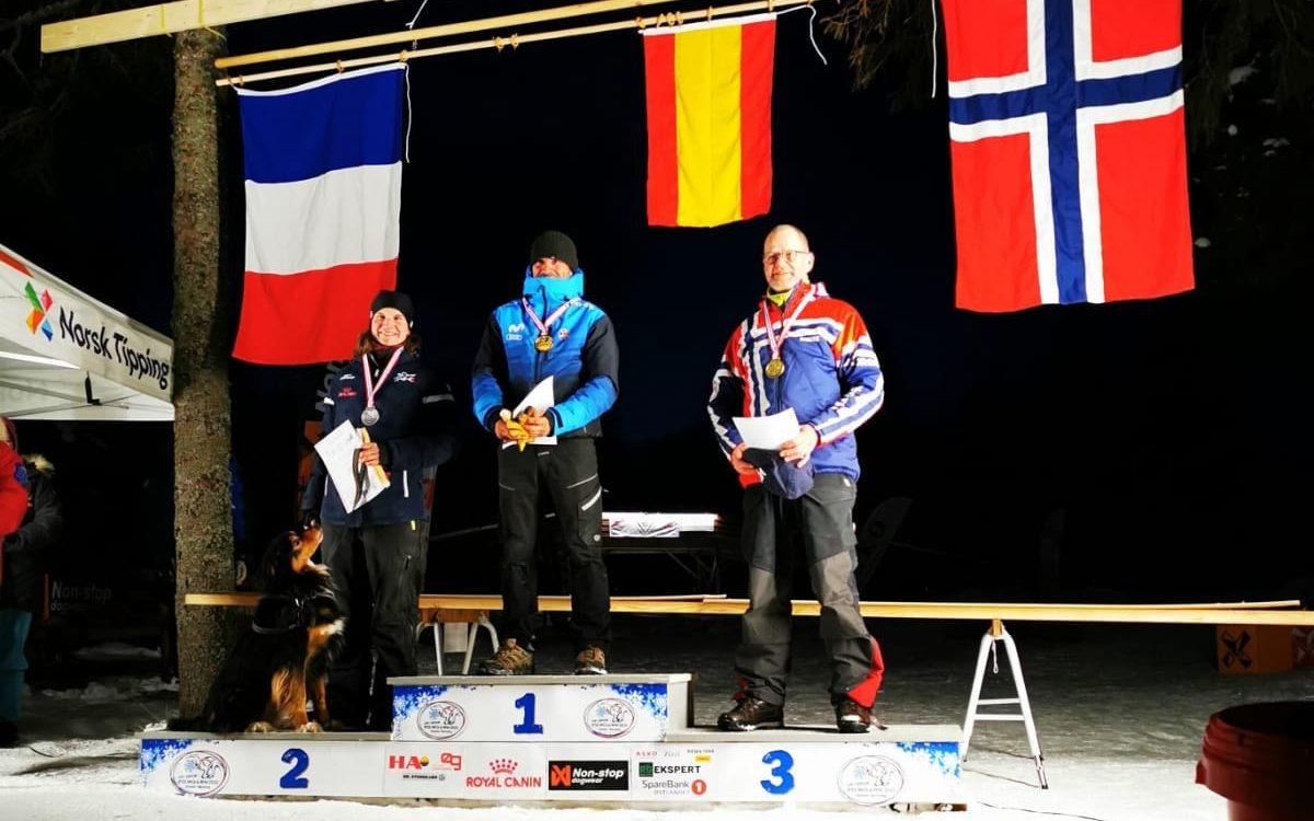 Aurelie Delattre, vice-championne du monde mi-distance en 6 chiens